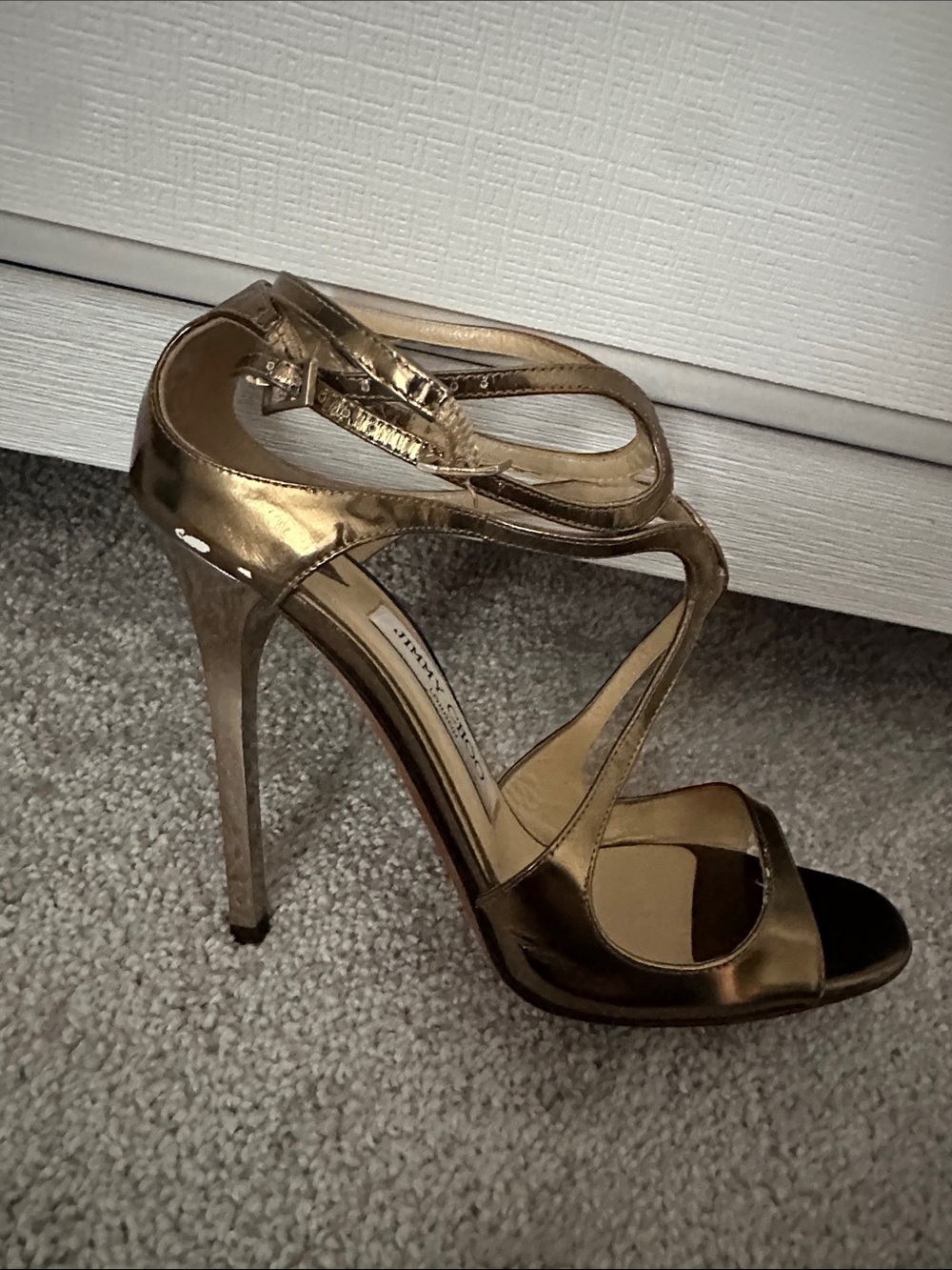Jimmy Choo Ivette High Heel Sandals - Picture 8 of 10